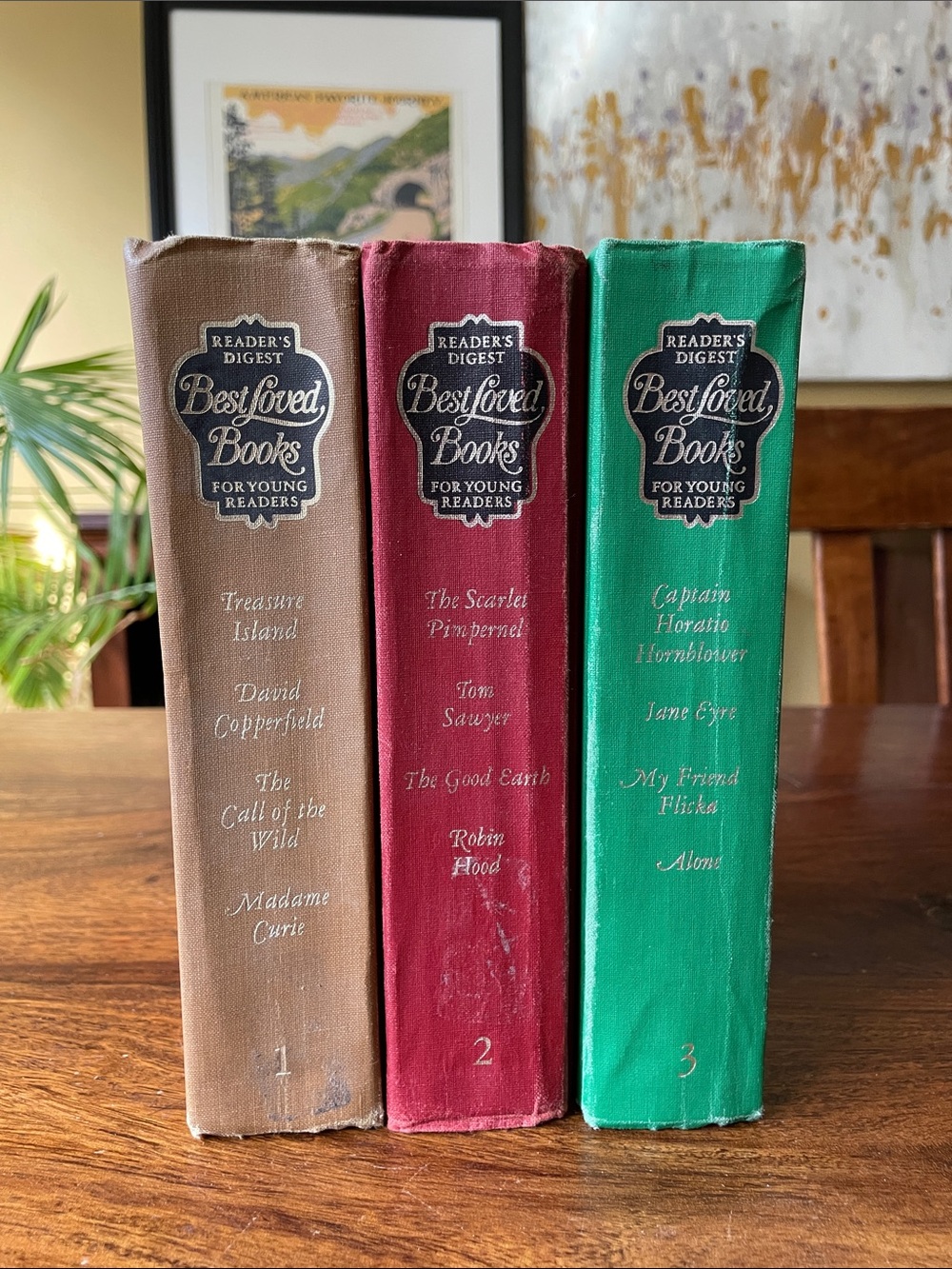 Vintage Reader's Digest Best Loved Books for Young Readers Volumes #  1, 2, 3